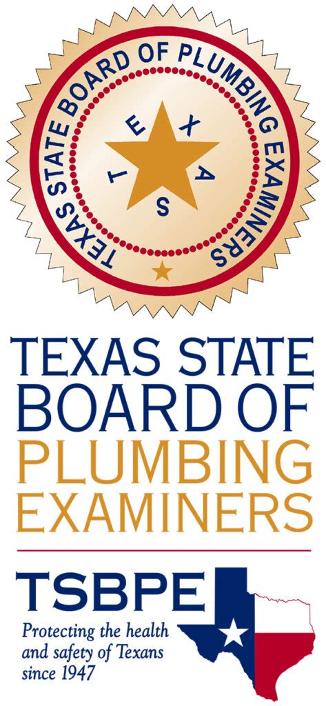 Texas plumbing board - Texas